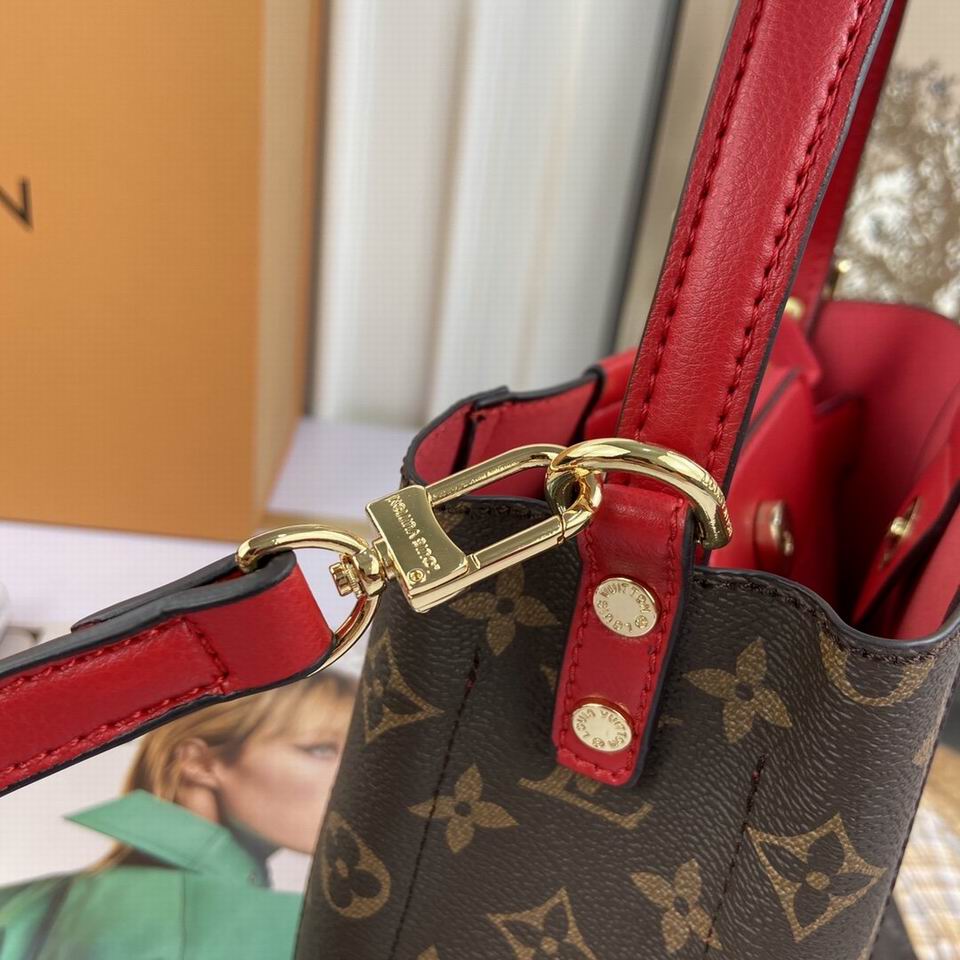 LU Bag Red Brown