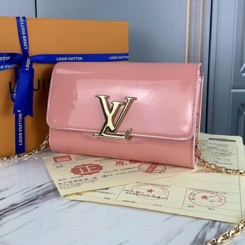 LU Bag Evening Shoulder Pink