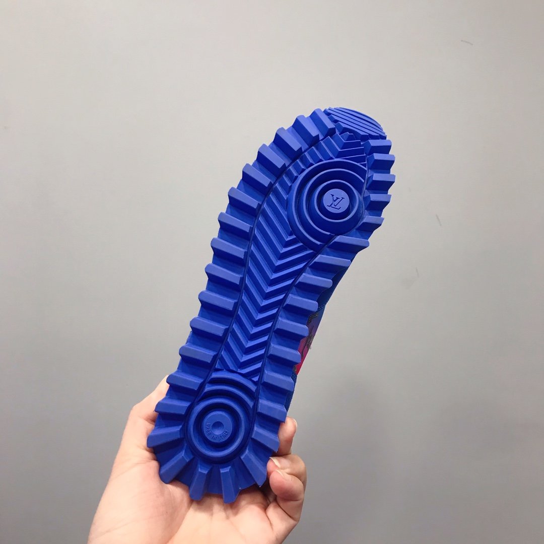 LU Trainers Blue Sneakers