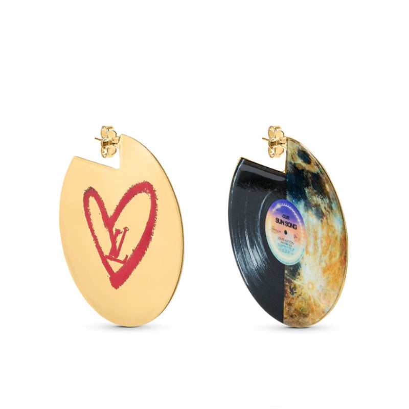 LU Earring Fail in Love Vinyl