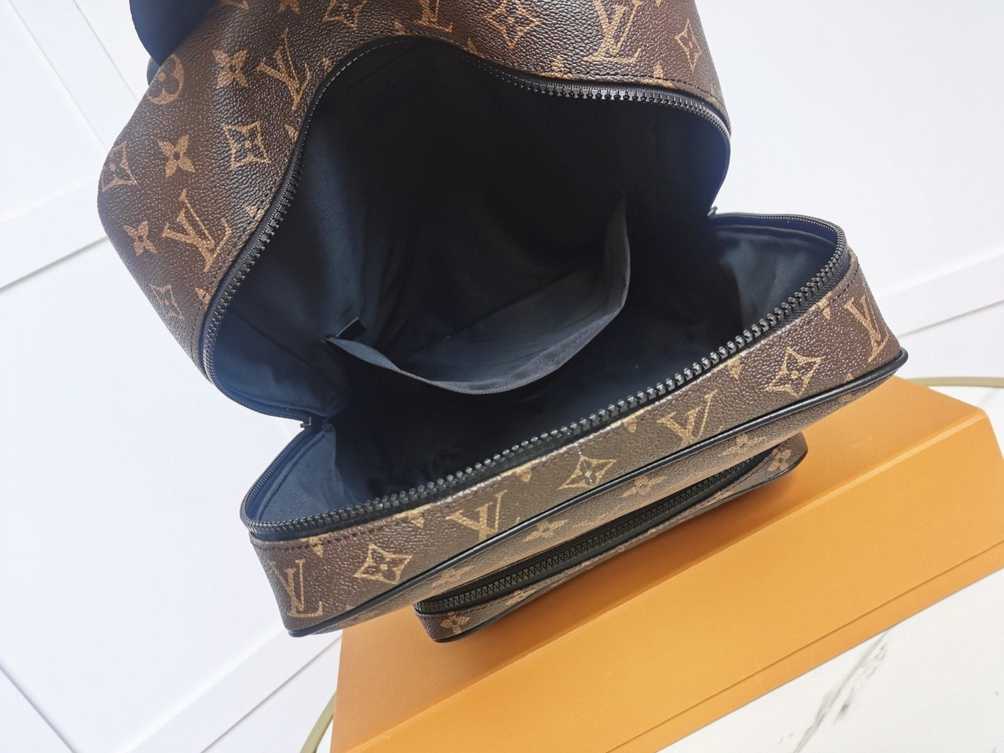 LU Backpack Bag Brown