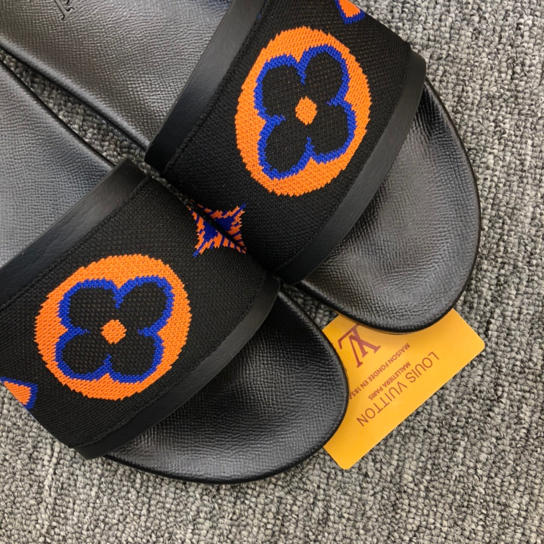 LU Slippers Slide Sunset 2 Color 's