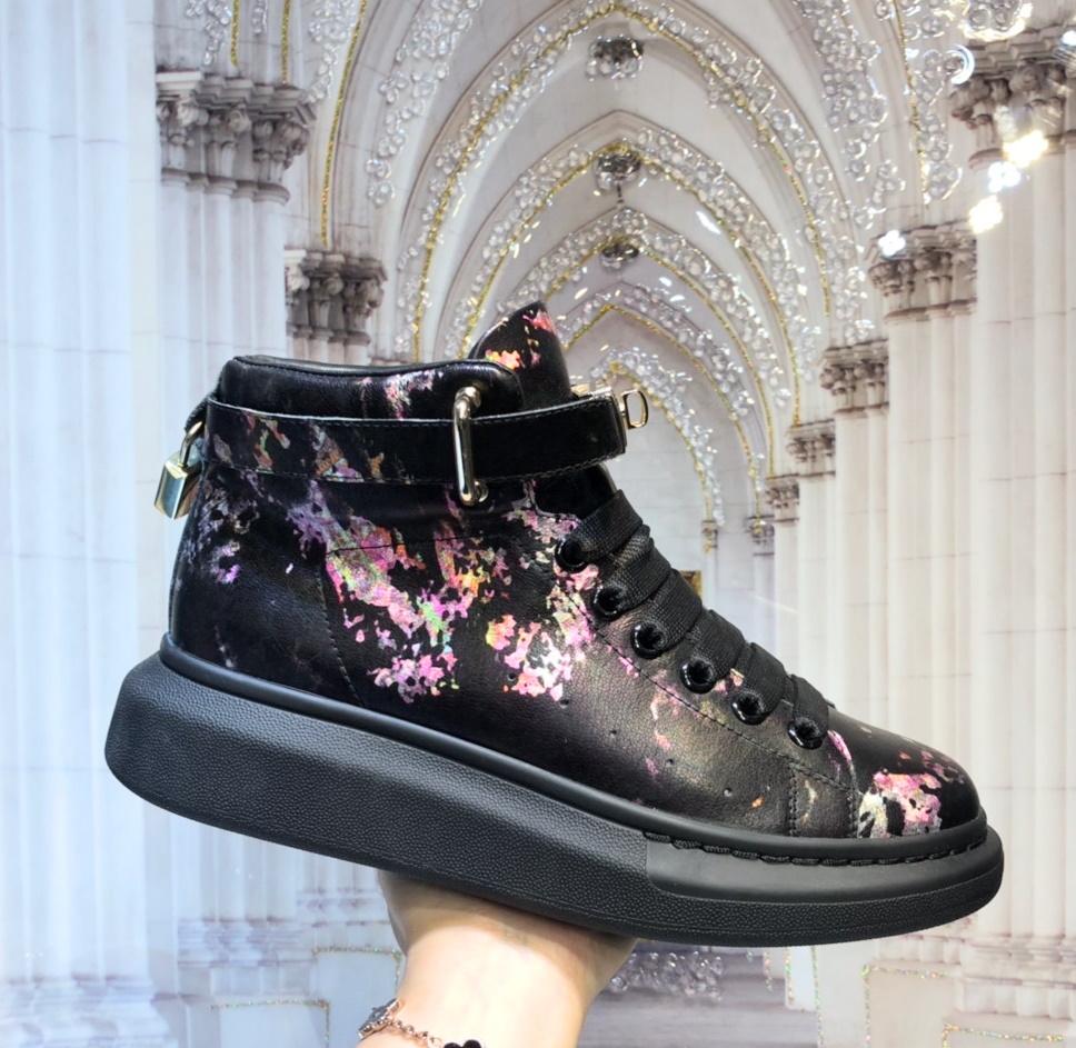 M*queen Sneakers High Black