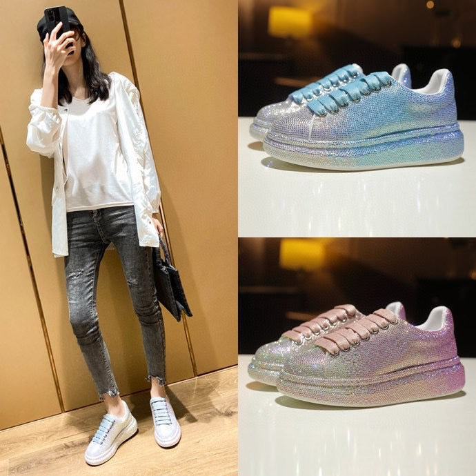 M*queen Sneakers Spark Stones Low