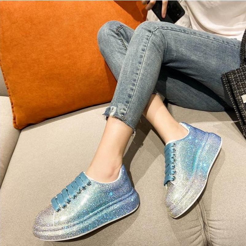 M*queen Sneakers Spark Stones Low