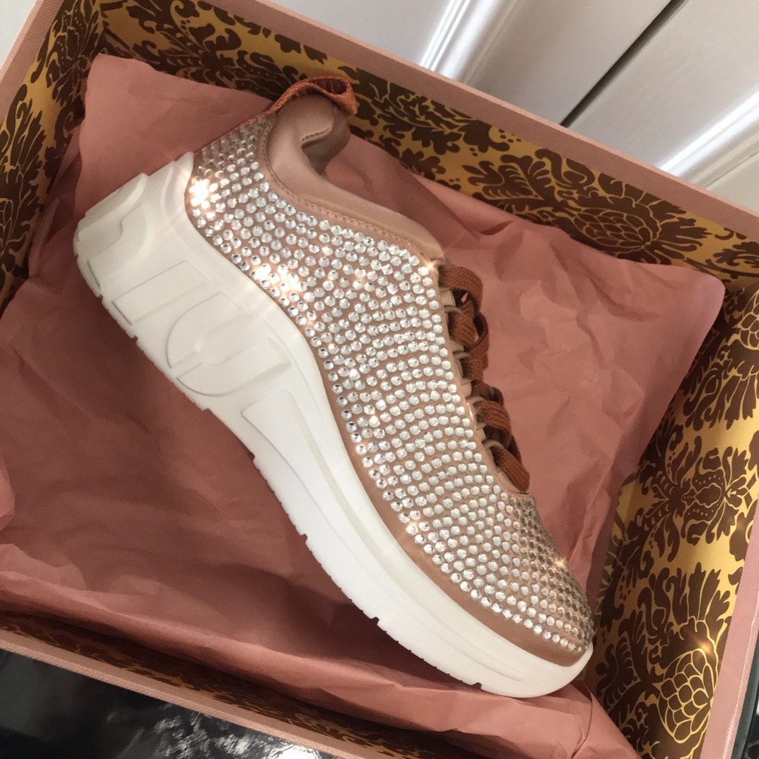 Miu Mi Sneakers Rose Stones