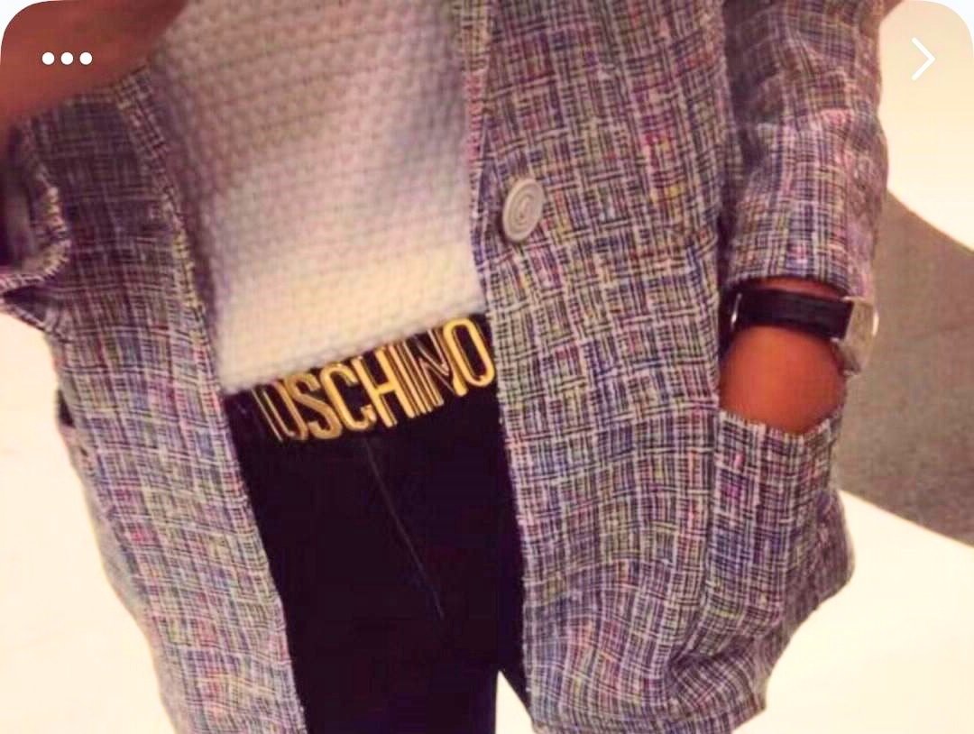 MOSKINO Belt Logo