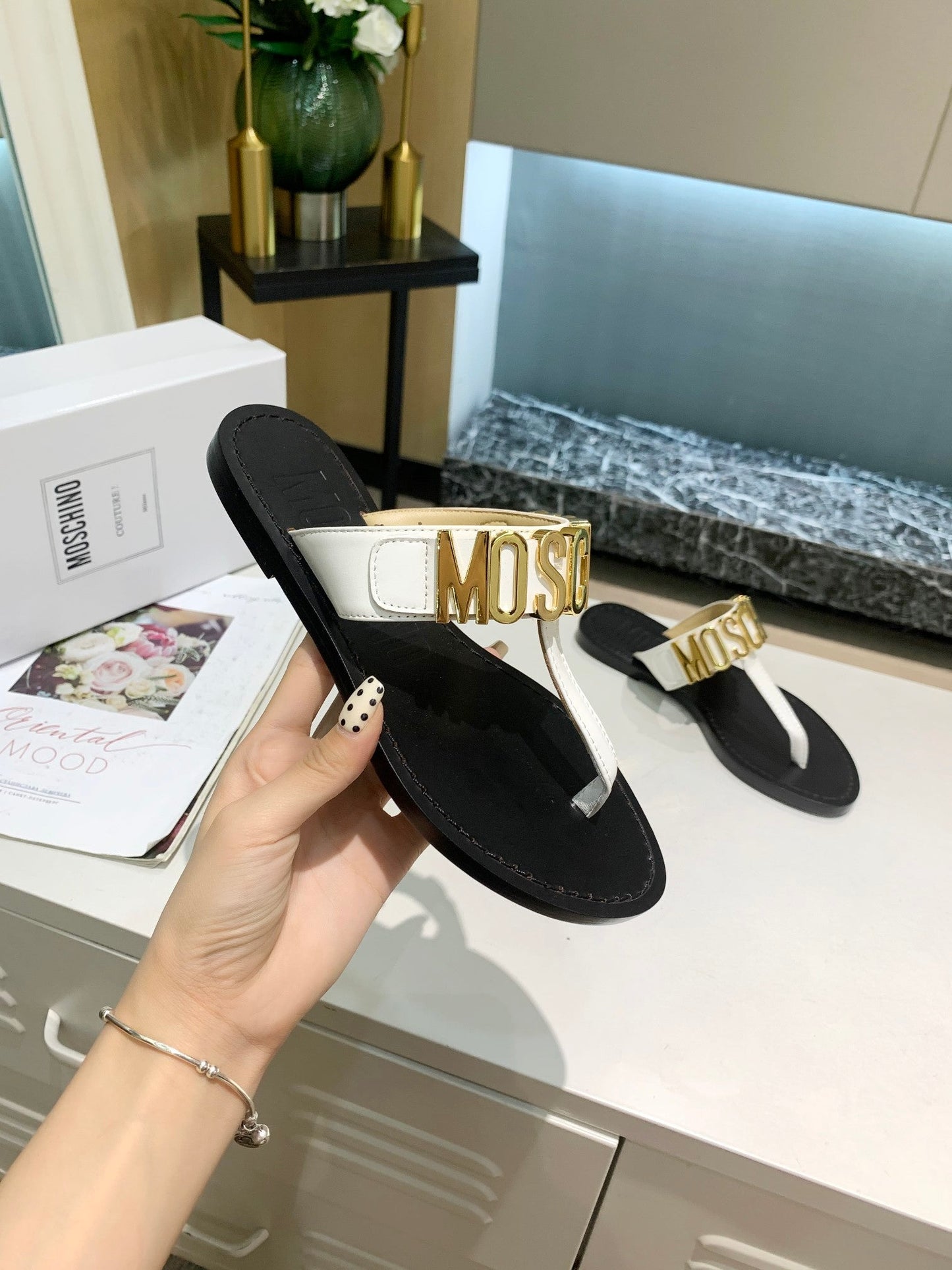 MOSKINO Slippers Slide 3 Color's