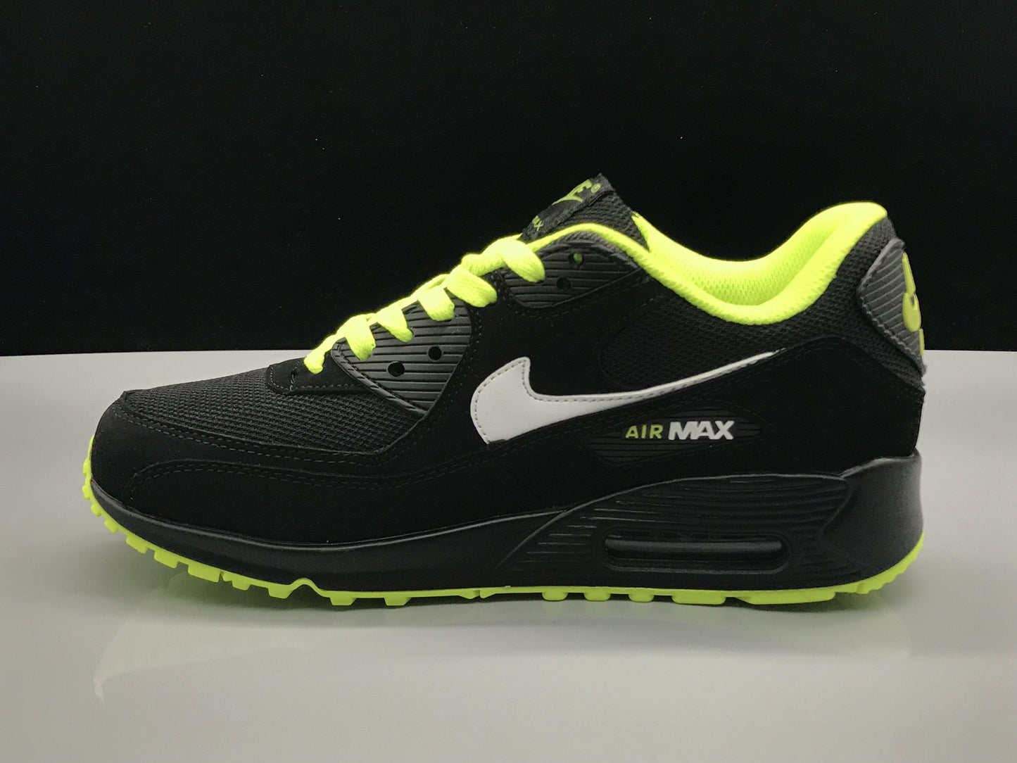 N*ke Sneakers 90 Black Yellow