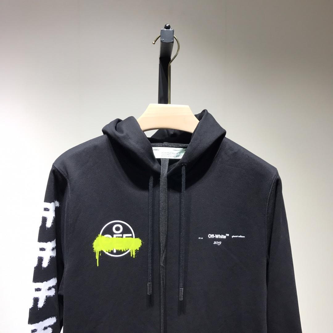 Off-White Jacket Hoodie 2 Colors