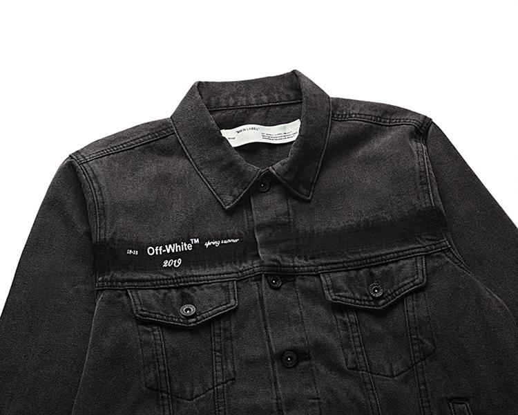 Off Wite Jeans Jacket