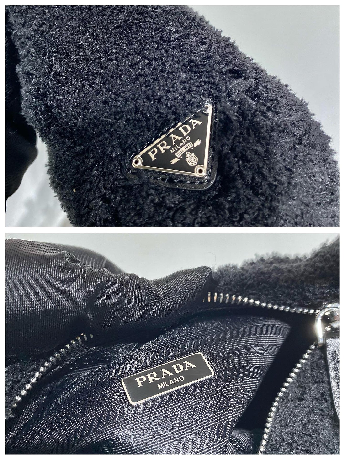 PRD Shearling bag 22cm