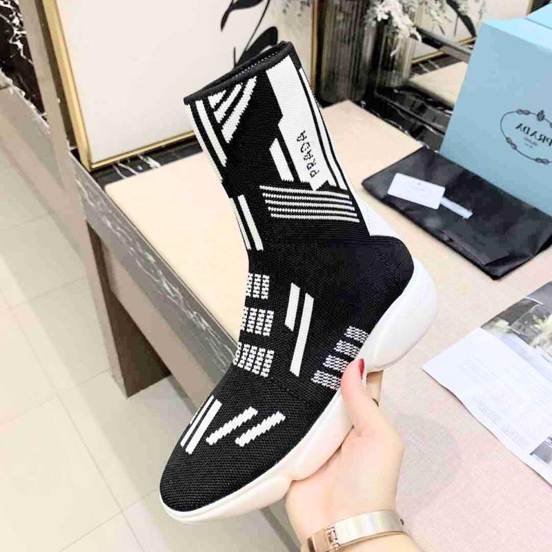 Prd Sneakers Trainers Sock High Black