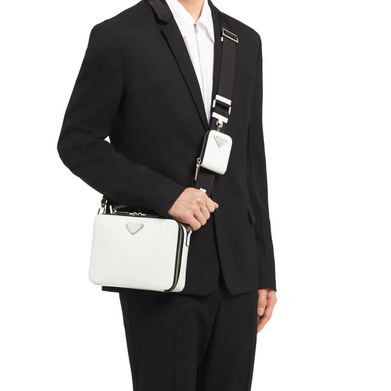PRD Bag Brique Messenger 22 Cm White