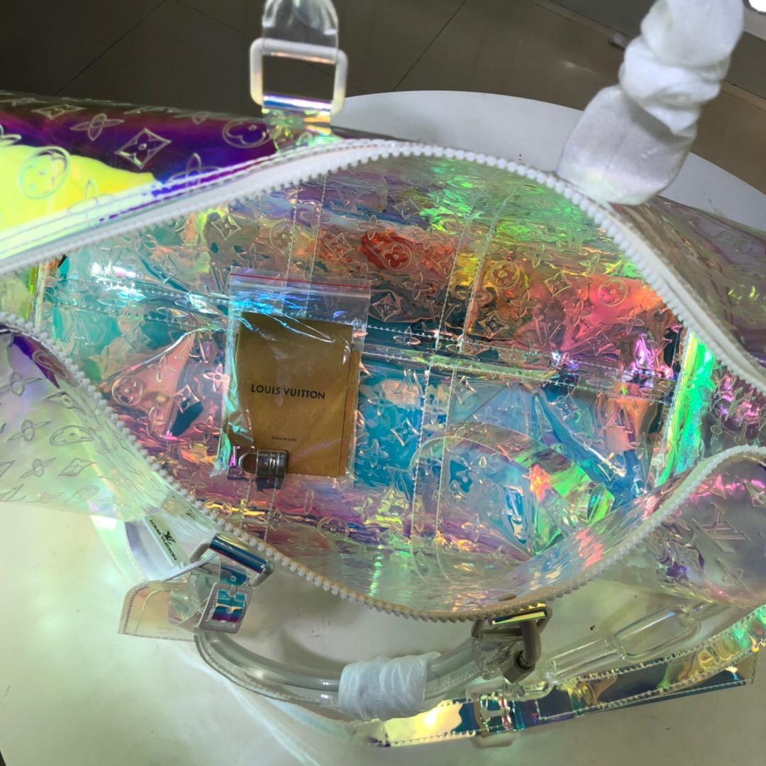 LU Hologram Mono Bag Holdalls