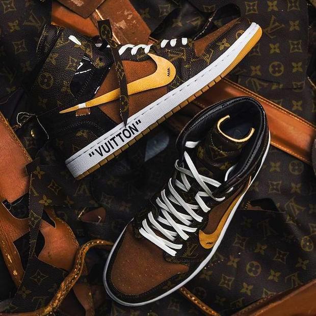 N*ke LU Jorda 1 Mono Sneakers AJ1