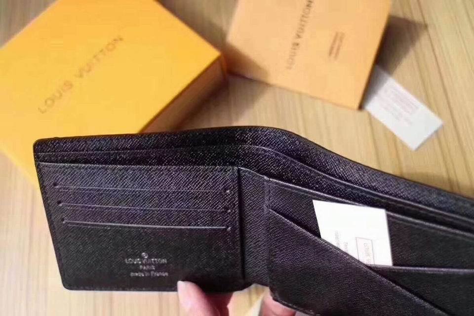 LU Wallet Black White Small