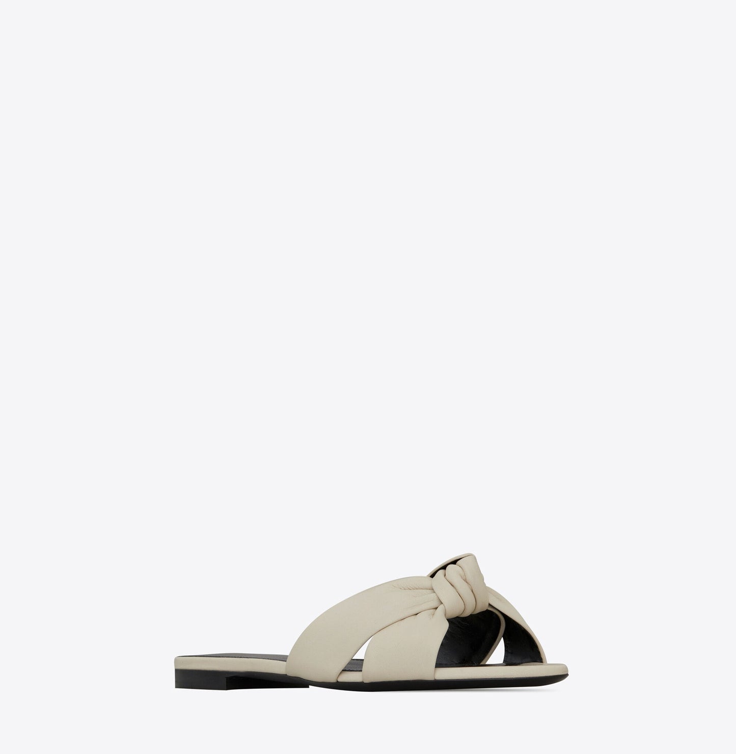 Y L Slippers Slider White