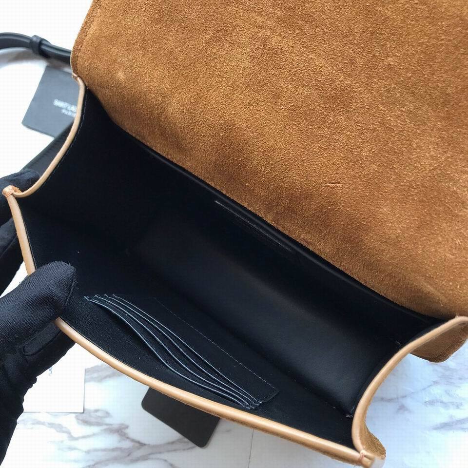 Y L Bag Purse Brown
