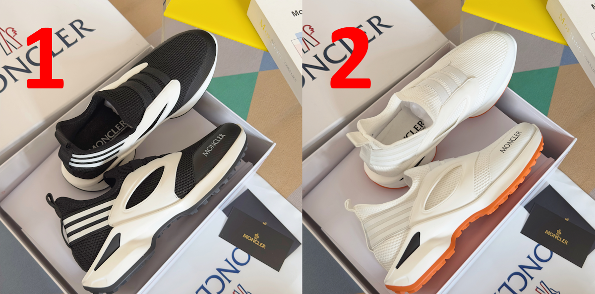 MONCR  Sneakers Trainers 2 Color's