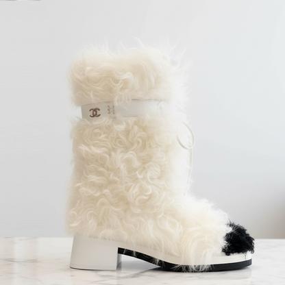 CHL Fur Boots High