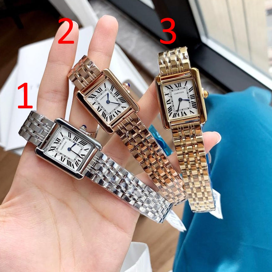 CART Woman Watches 3 Color's 28 cm- SALE-