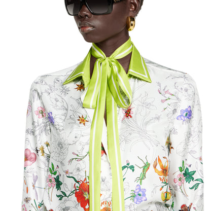 GU Printed Woman silk  T-shirt
