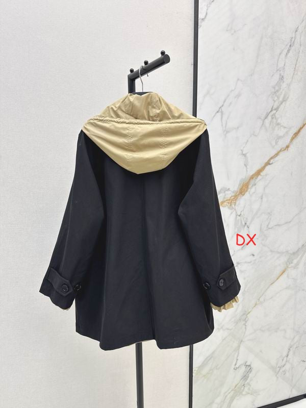 PRD Woman trench Jacket Hoodie 2 Color's