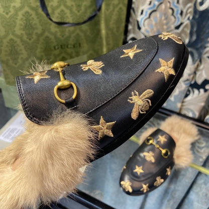 GU  Mule fur Woman Size  -SALE -