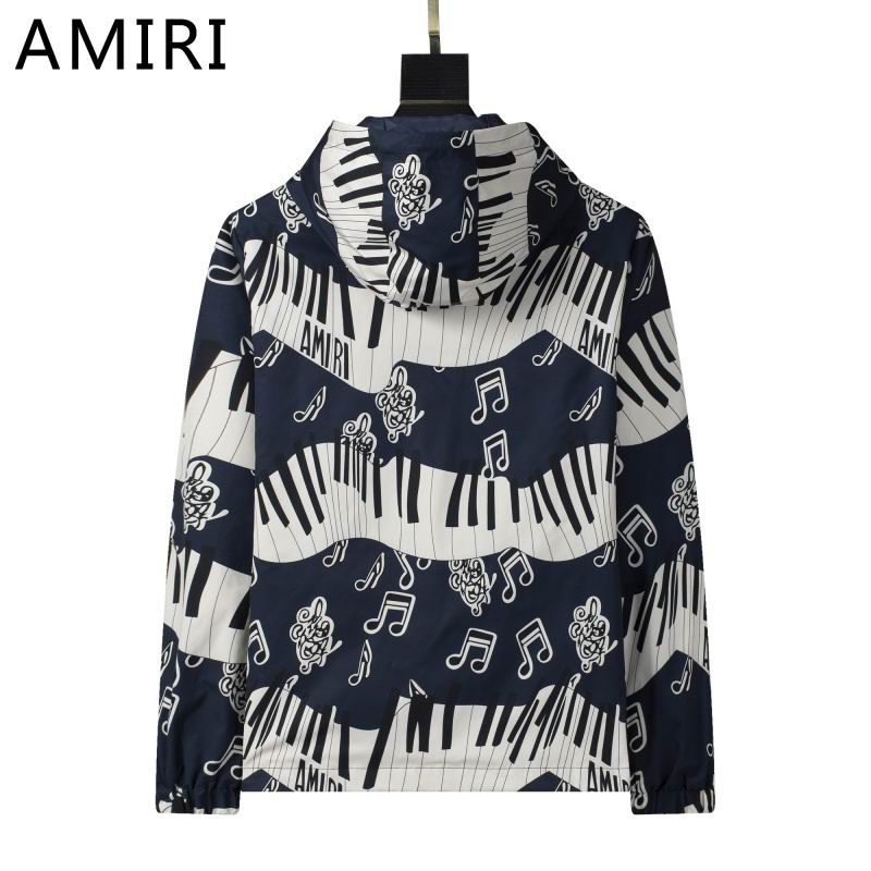 AMR  Monogram Jacket Windbreak Hoodie