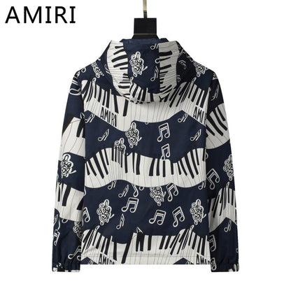 AMR  Monogram Jacket Windbreak Hoodie
