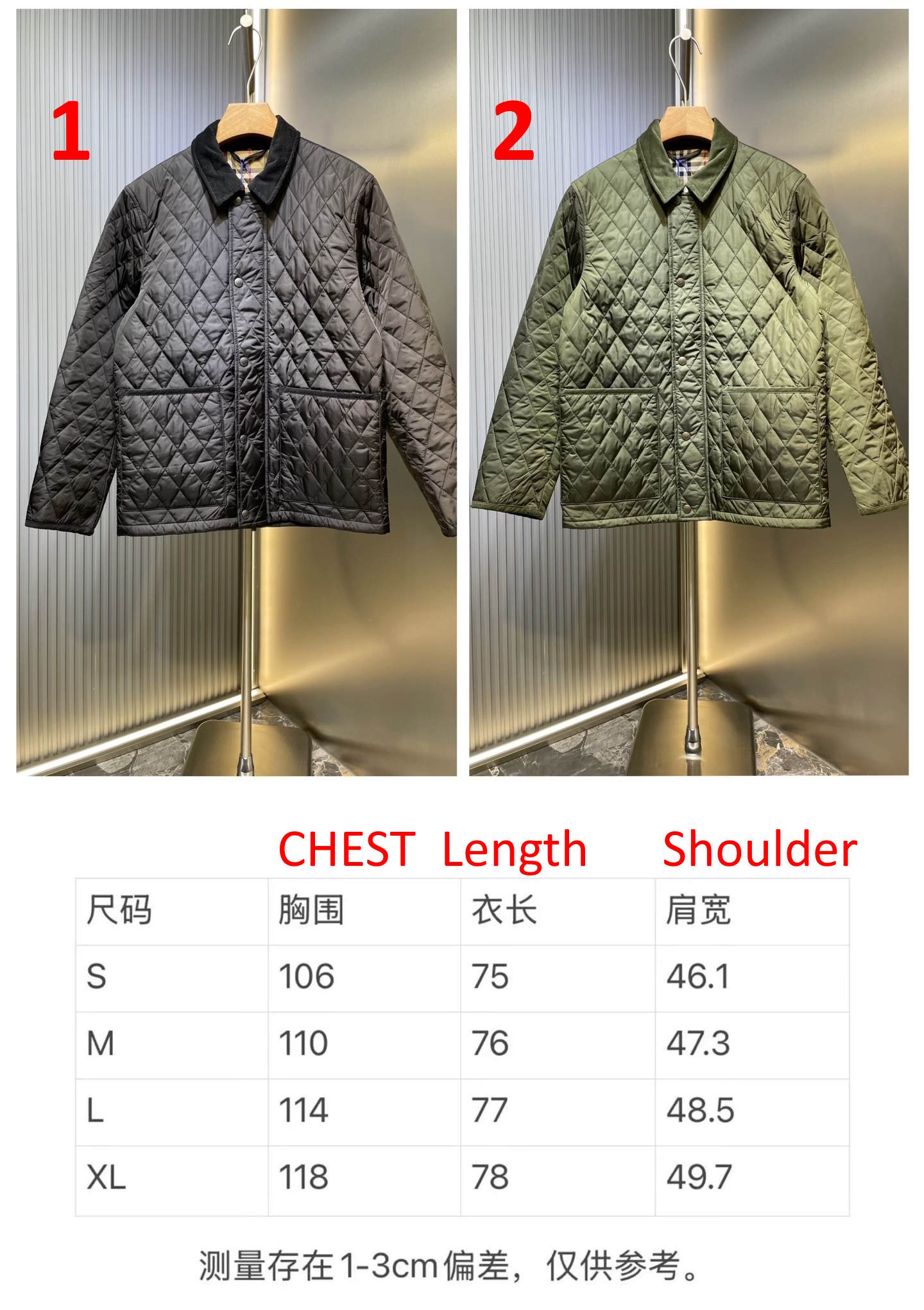 BURBBER  Jacket  2 Color's
