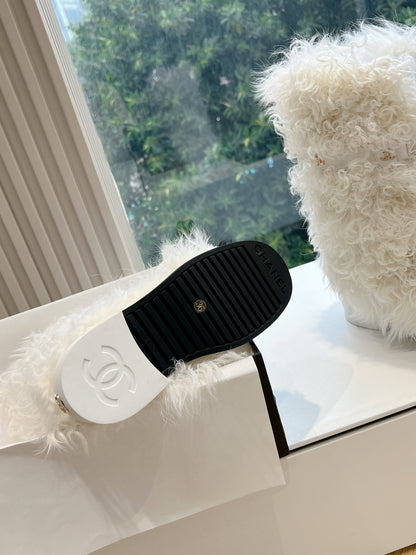 CHL Fur Boots High