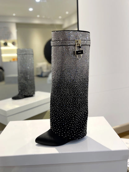 GIVENJY  Boots High Shark Stones