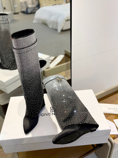 GIVENJY  Boots High Shark Stones