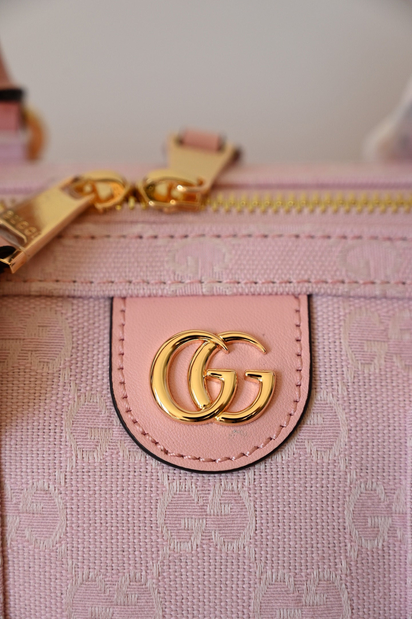 GU Canvas  Bag  30 cm Pink