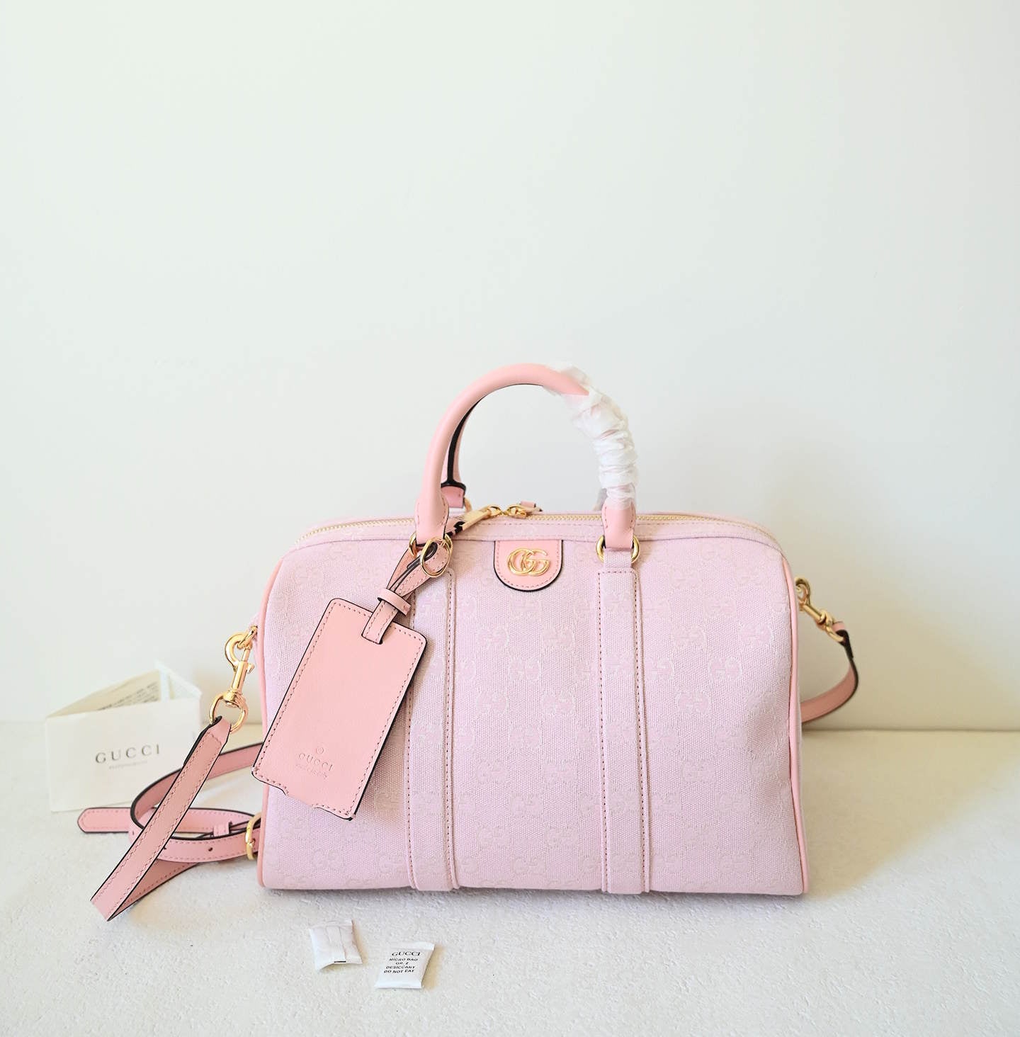 GU Canvas  Bag  30 cm Pink