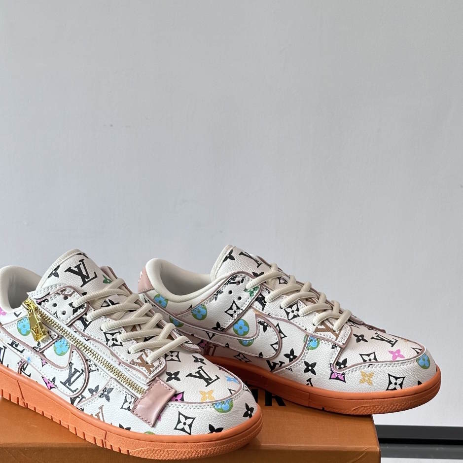 LU vs N*KE Sneakers 3 Color's Man Size 46