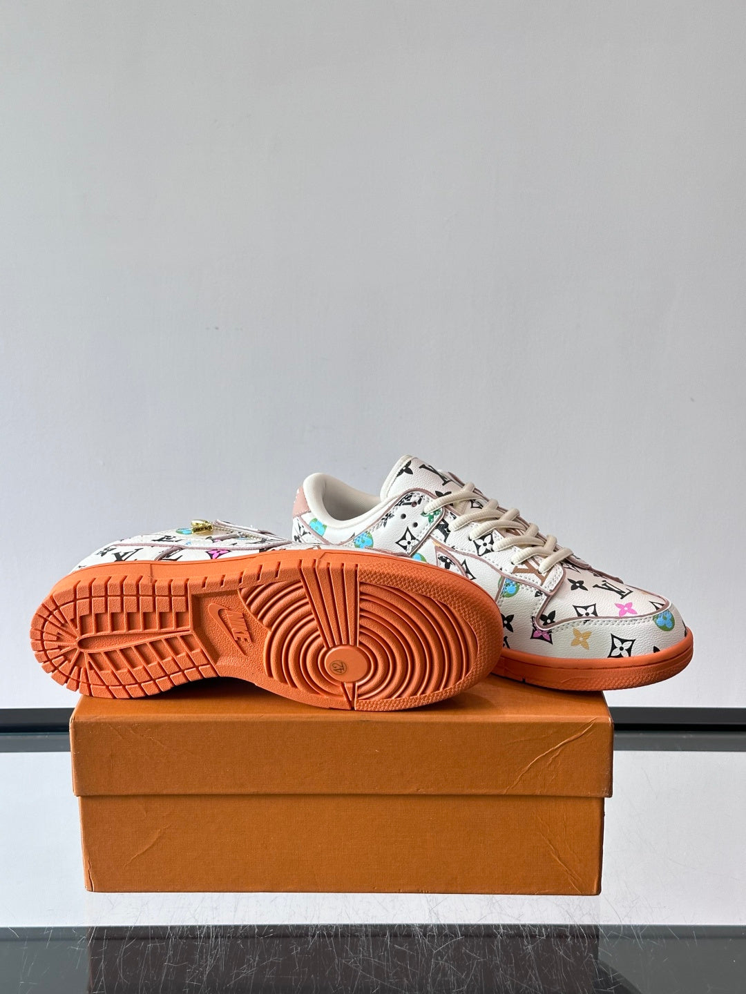 LU vs N*KE Sneakers 3 Color's Man Size 46