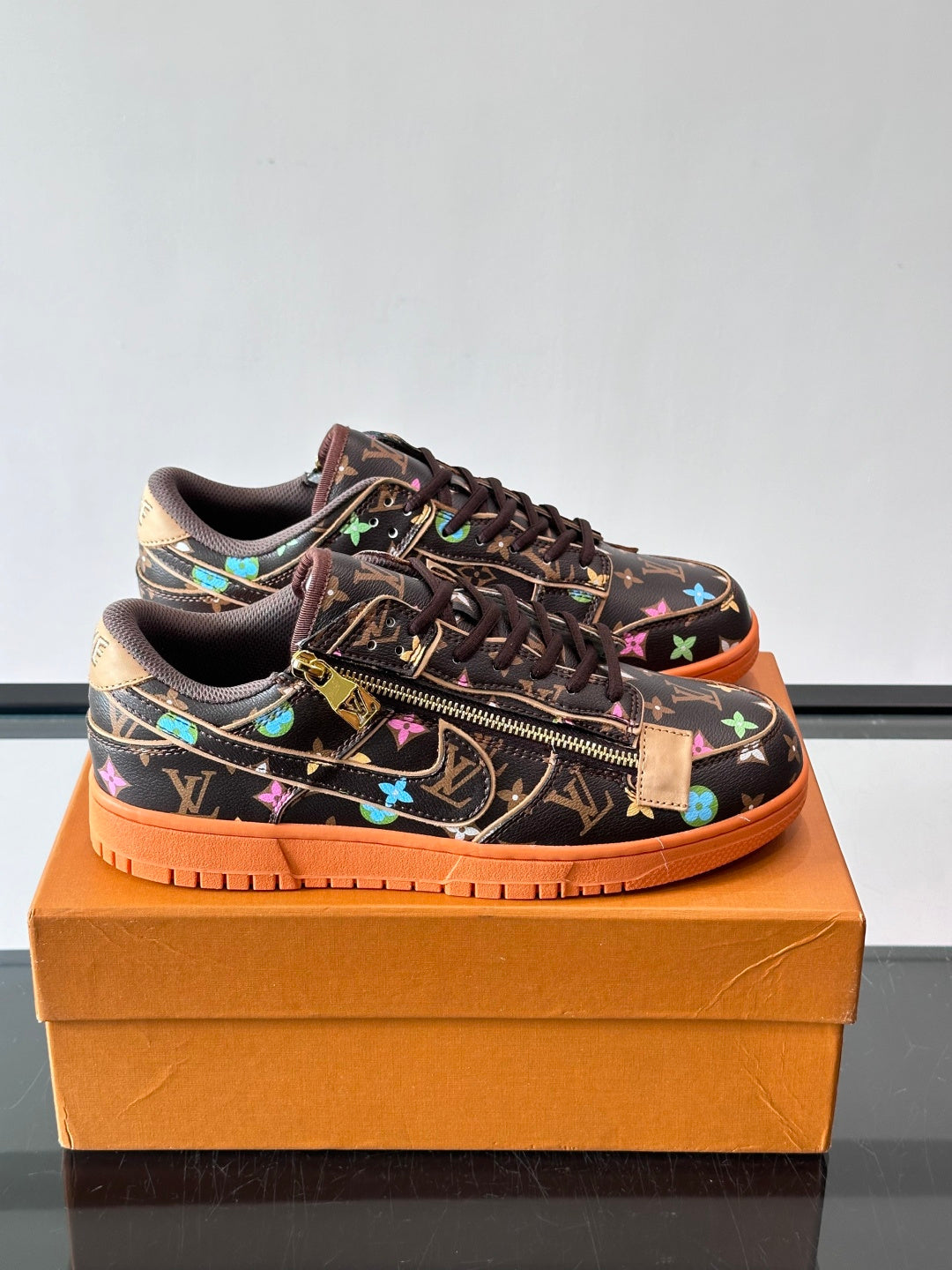 LU vs N*KE Sneakers 3 Color's Man Size 46