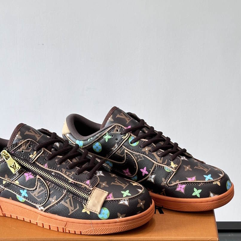 LU vs N*KE Sneakers 3 Color's Man Size 46