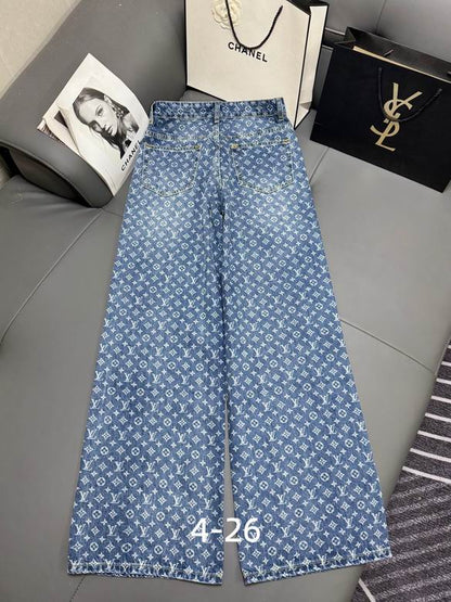 LU  Pants Jeans Woman Monogram