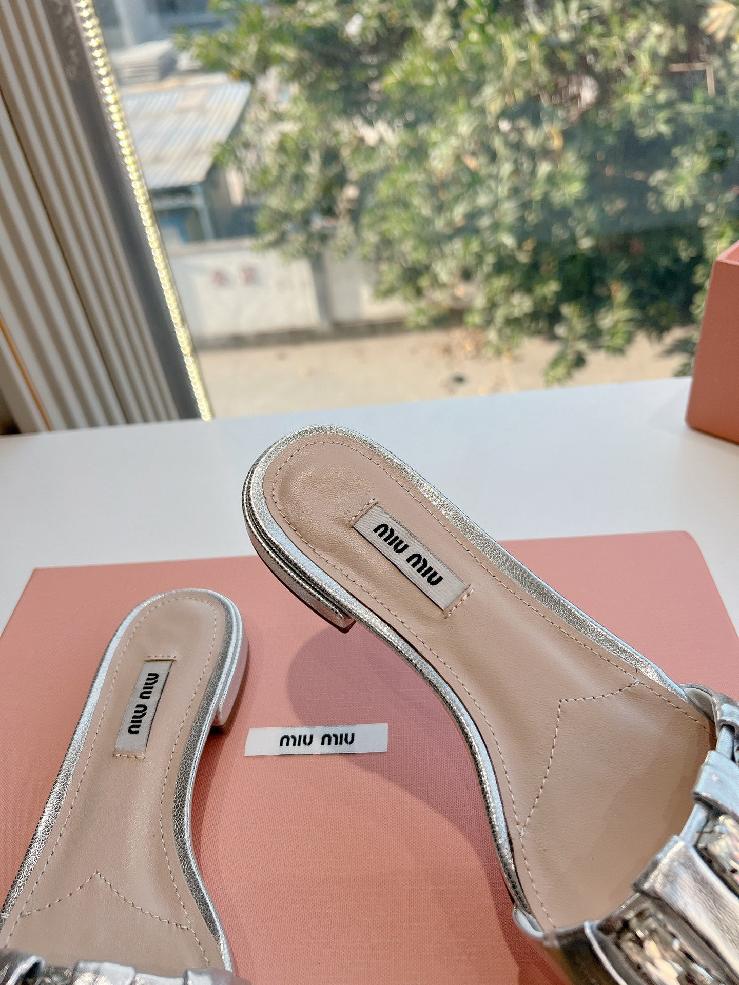 MU MI  Sandals Slippers 2 Color's Woman