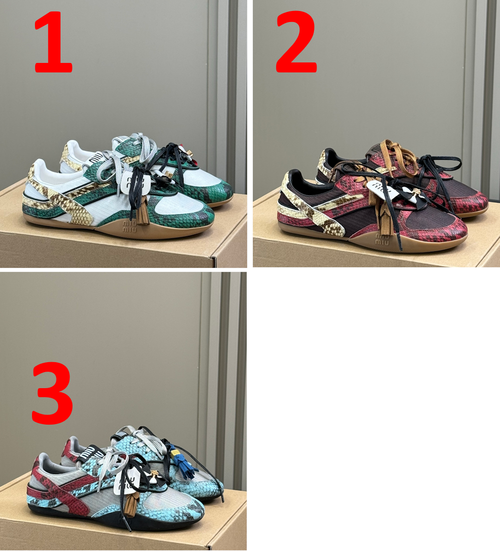 MUI MI Sneakers 3 Color's