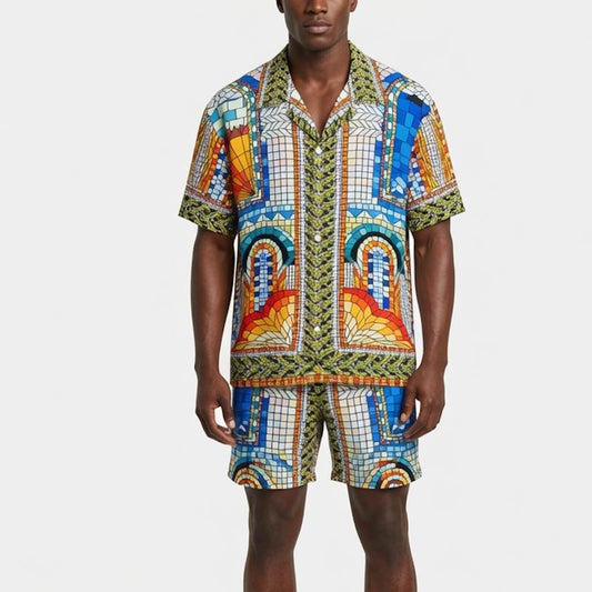 CASA BLANC Man Sport Suits Summer