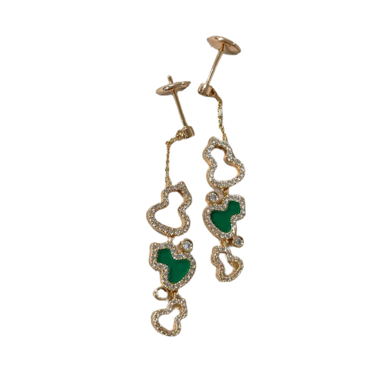 VAN C & A Fashion earrings  2 Color's