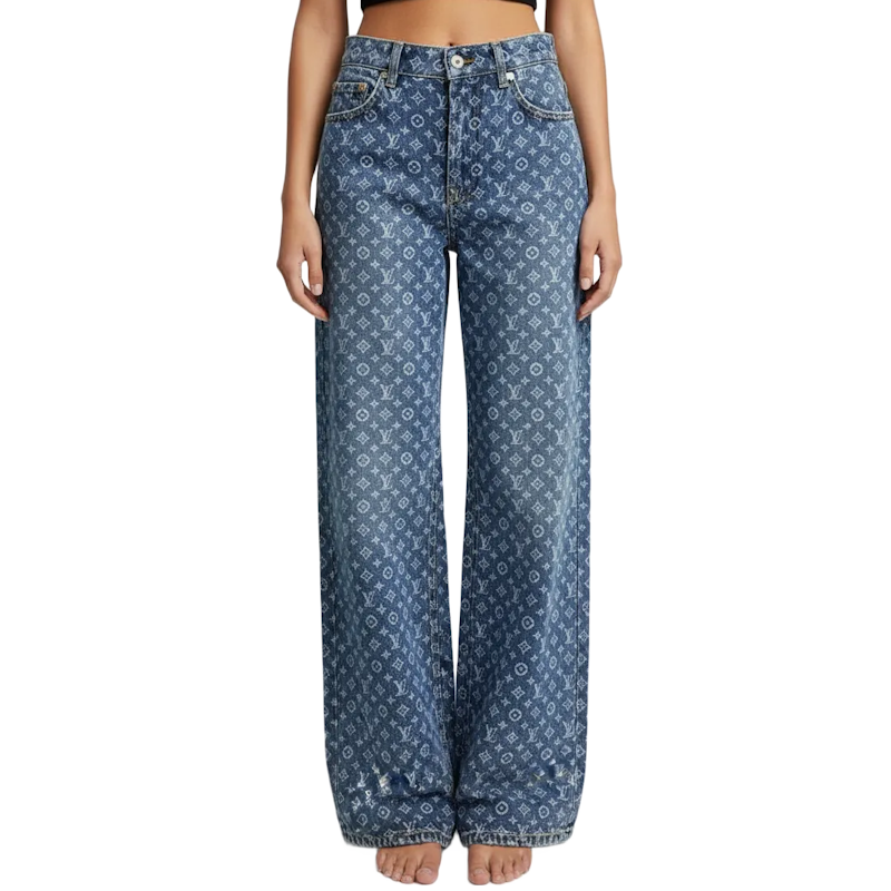 LU  Pants Jeans Woman Monogram