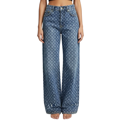LU  Pants Jeans Woman Monogram