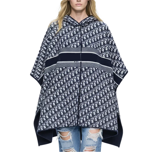 CHD  wool  Cape Jacket Woman 2 side