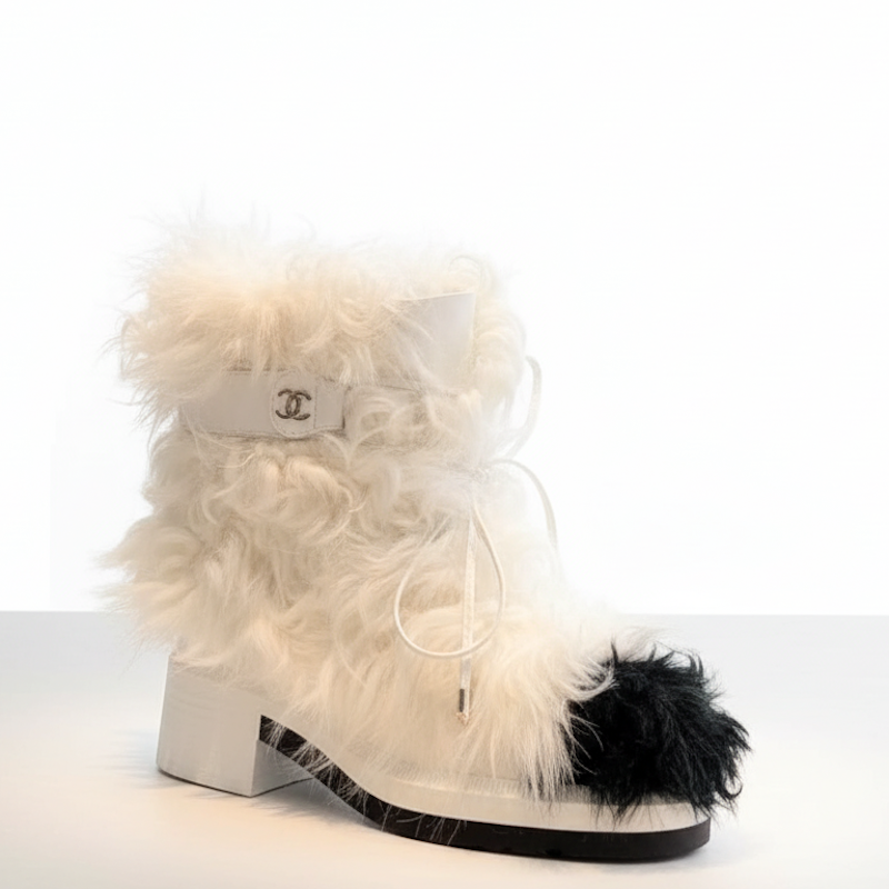 CHL Fur Boots Low